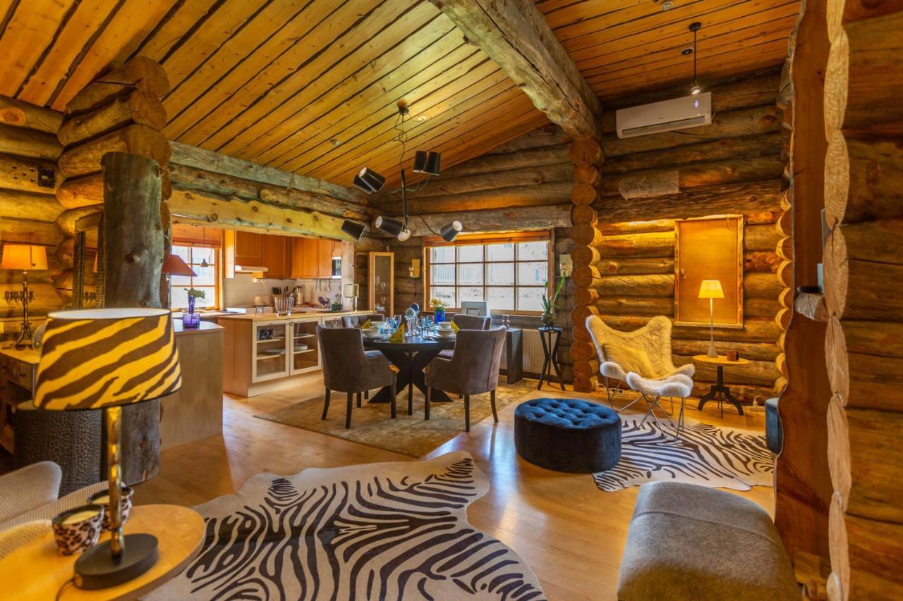 Kuukkeli Log Houses Teerenpesae - Premium Suite A48 Saariselkä Buitenkant foto