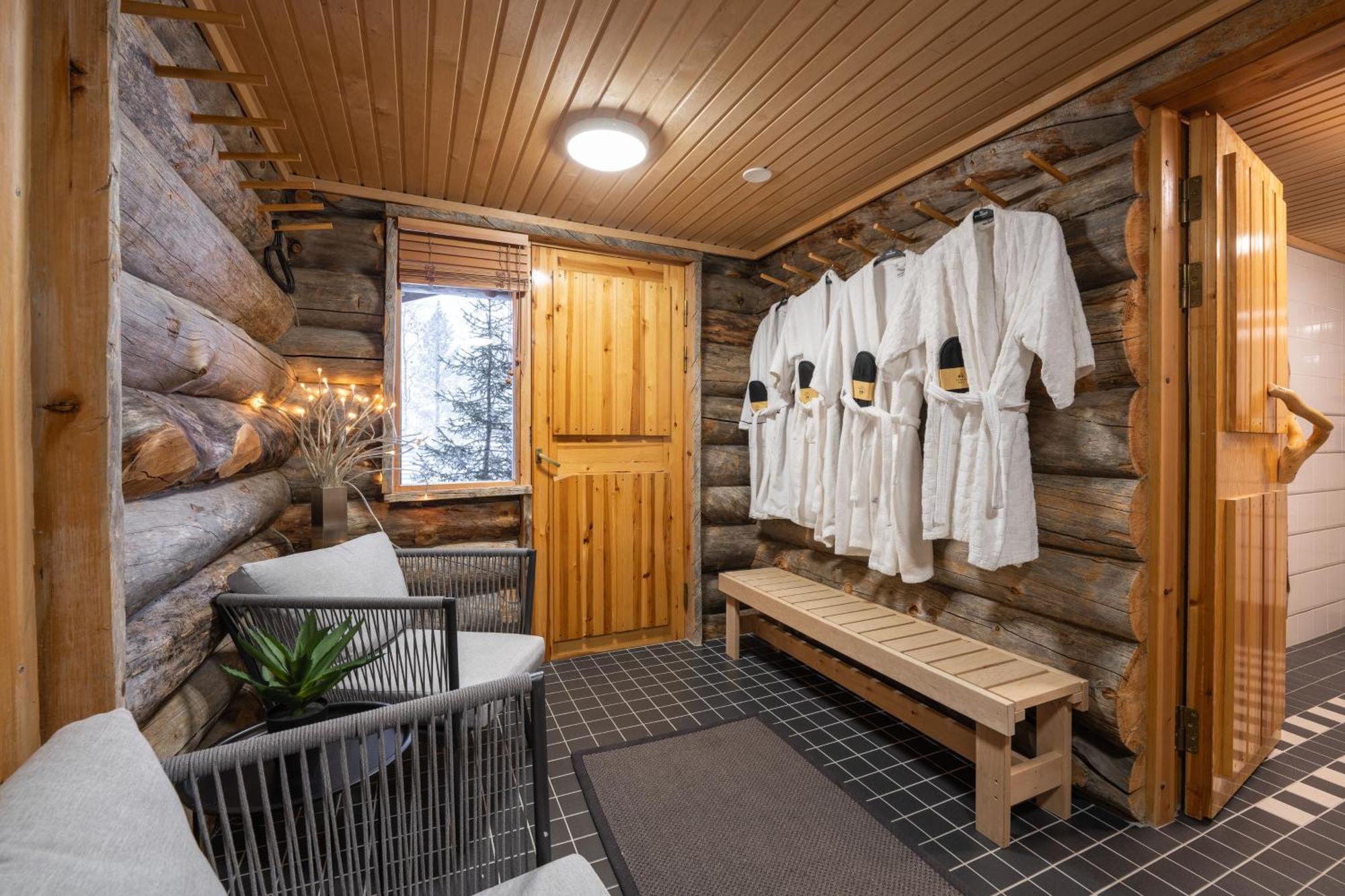 Kuukkeli Log Houses Teerenpesae - Premium Suite A48 Saariselkä Buitenkant foto