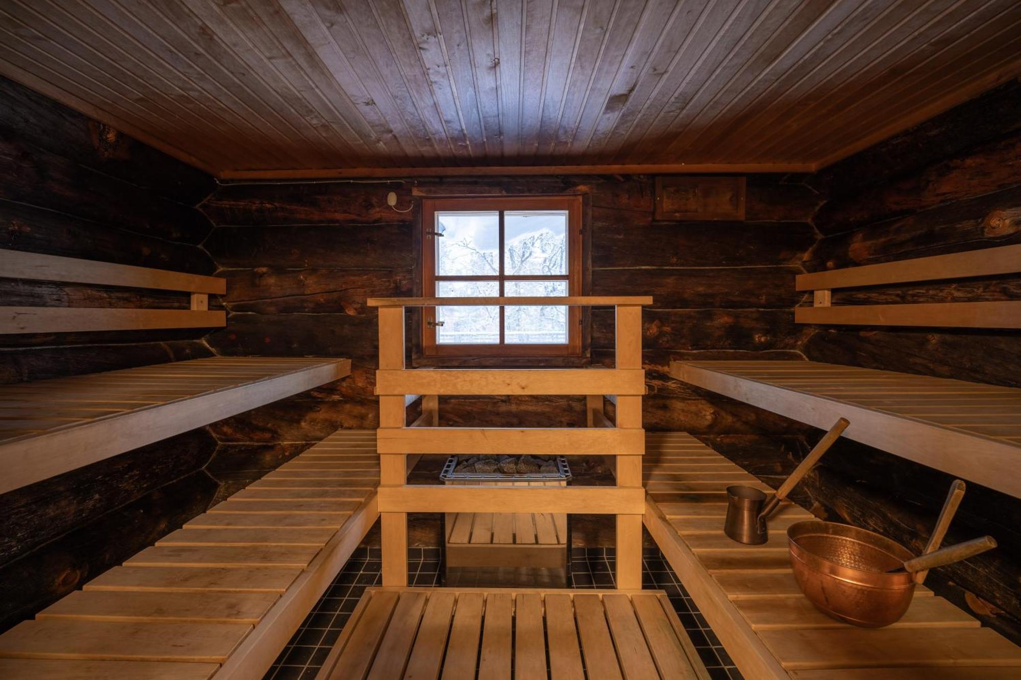 Kuukkeli Log Houses Teerenpesae - Premium Suite A48 Saariselkä Buitenkant foto