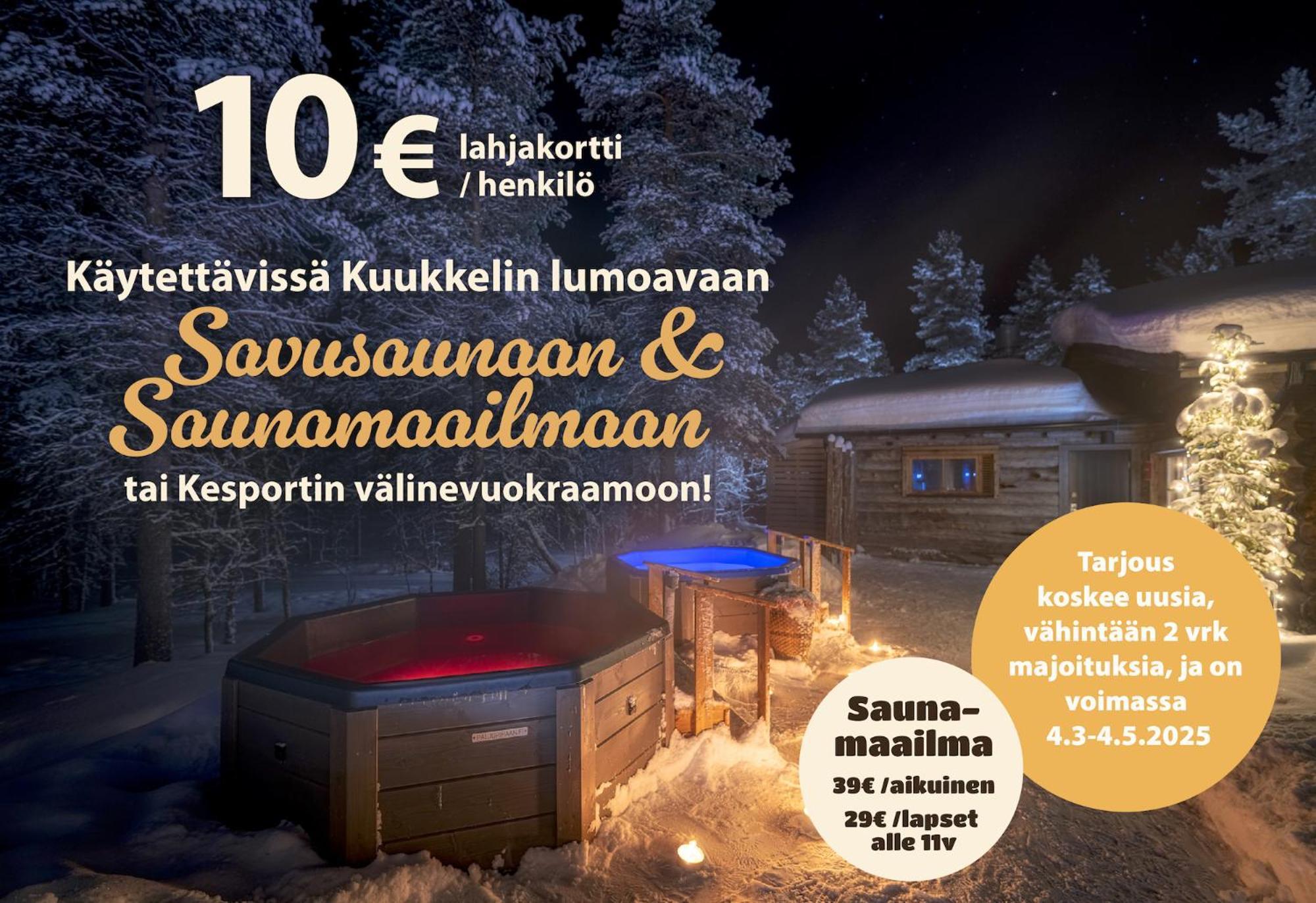 Kuukkeli Log Houses Teerenpesae - Premium Suite A48 Saariselkä Buitenkant foto