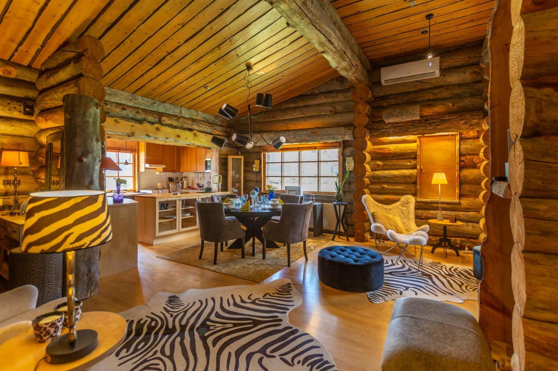 Kuukkeli Log Houses Teerenpesae - Premium Suite A48 Saariselkä Buitenkant foto