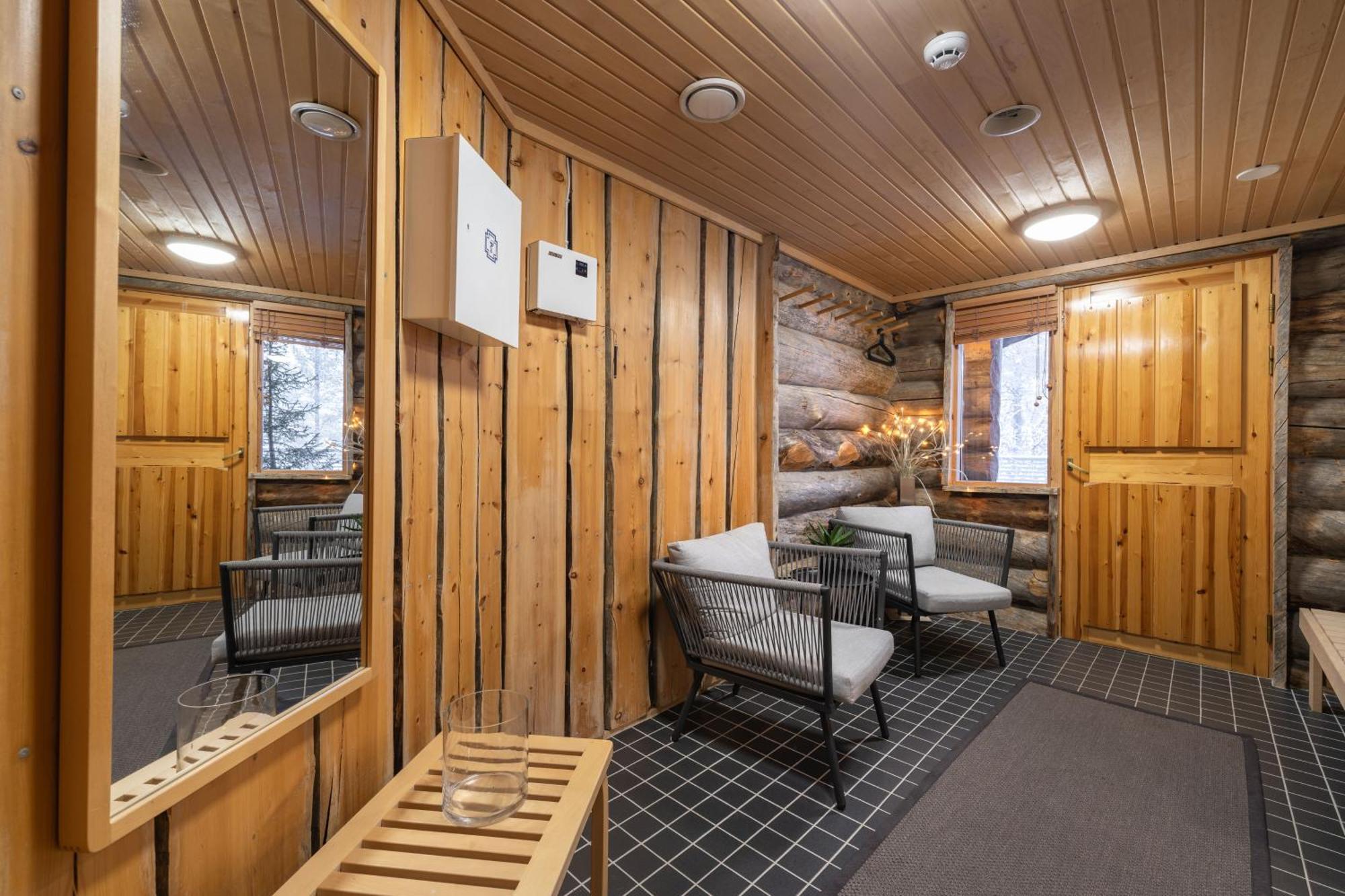 Kuukkeli Log Houses Teerenpesae - Premium Suite A48 Saariselkä Buitenkant foto
