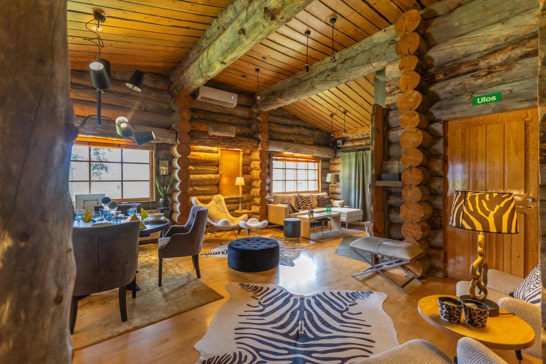 Kuukkeli Log Houses Teerenpesae - Premium Suite A48 Saariselkä Buitenkant foto